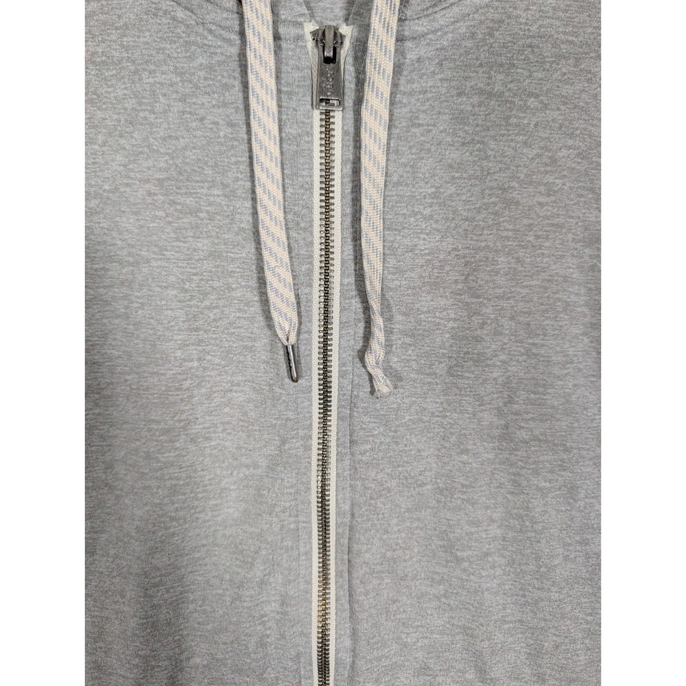 Vuori Halo Performance Hoodie 2.0 Women's XL Heathered Gray Zip Up Stretch ** - Picture 7 of 11